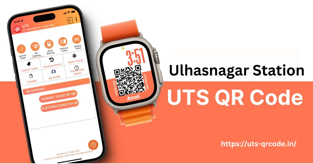 Ulhasnagar Station UTS QR Code